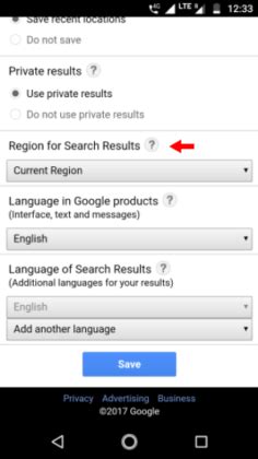 google search country specific|How To Change Your Country Service On Google .